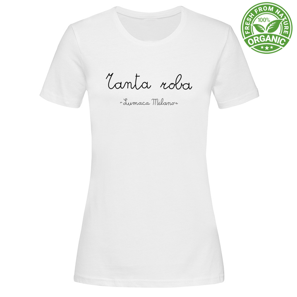 Tanta Roba ~ T-Shirt Woman Organic ~ White