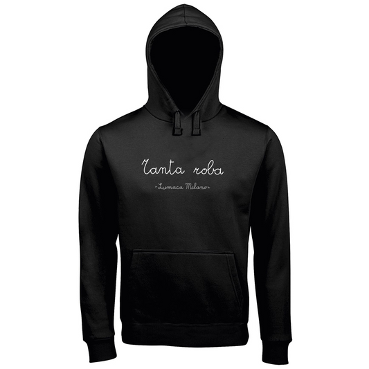 Tanta Roba ~ Hoodie Man/Unisex ~ Black