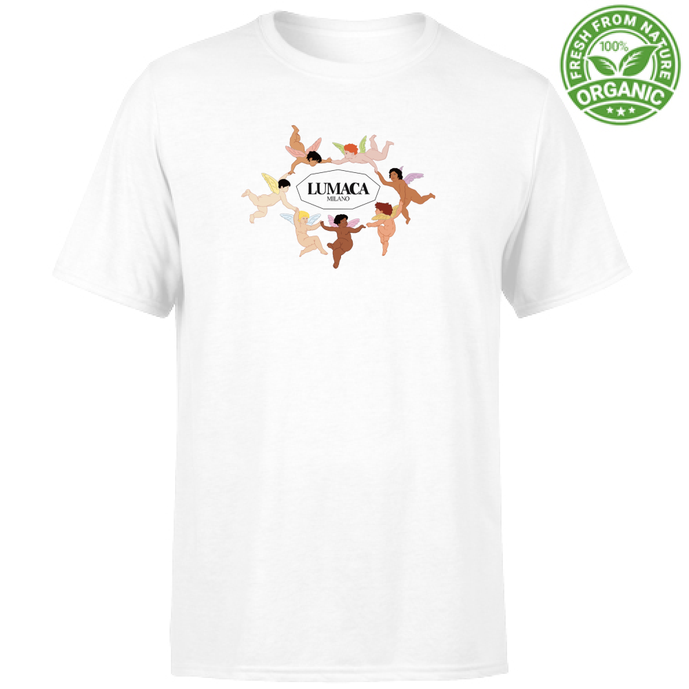 Ghirlanda di Putti ~ T-Shirt Unisex/Man Organic ~ White